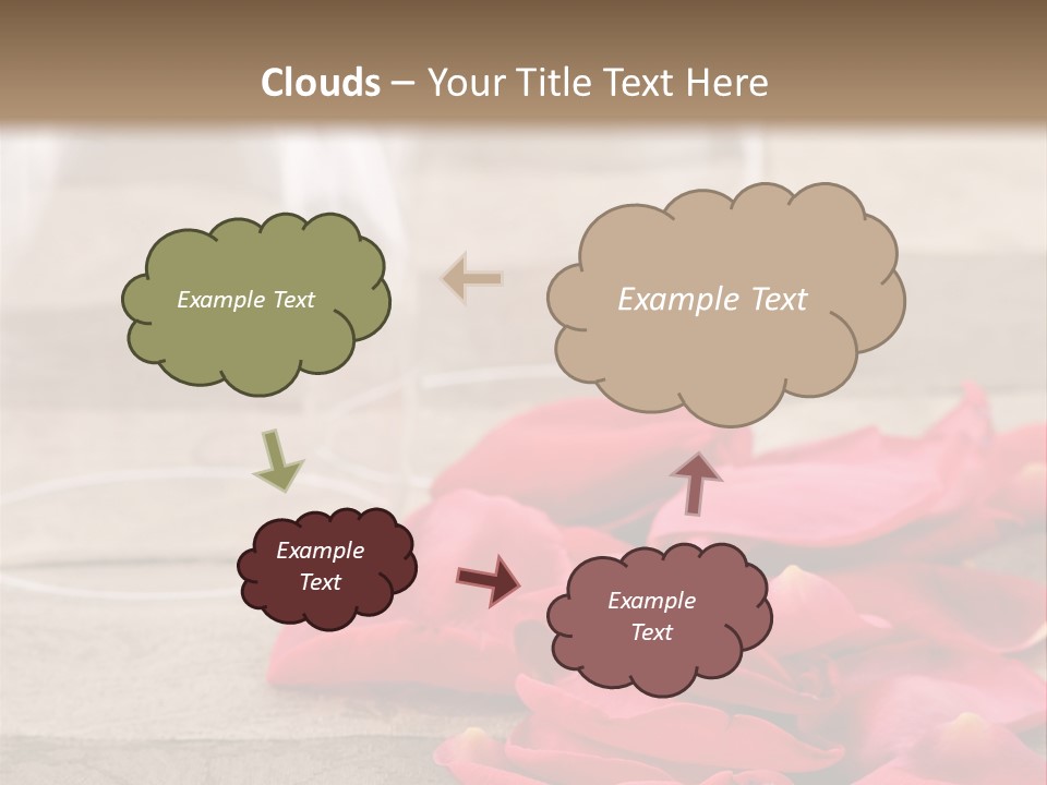 Seasonal Romance Decoration PowerPoint Template
