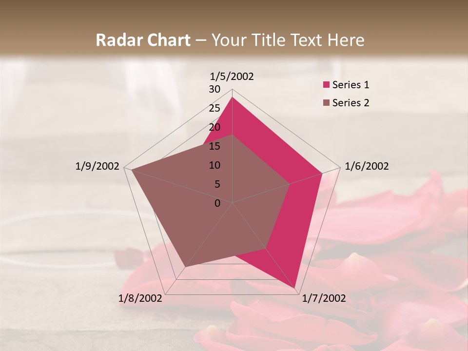 Seasonal Romance Decoration PowerPoint Template