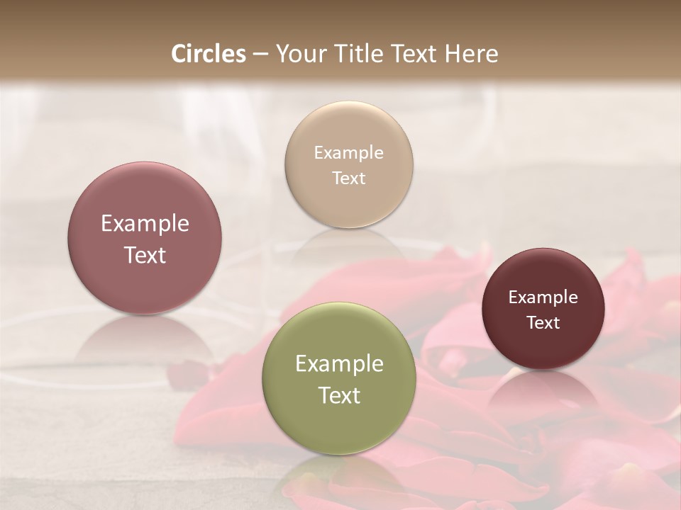 Seasonal Romance Decoration PowerPoint Template