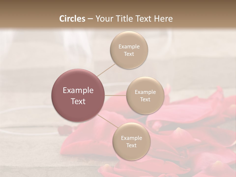 Seasonal Romance Decoration PowerPoint Template