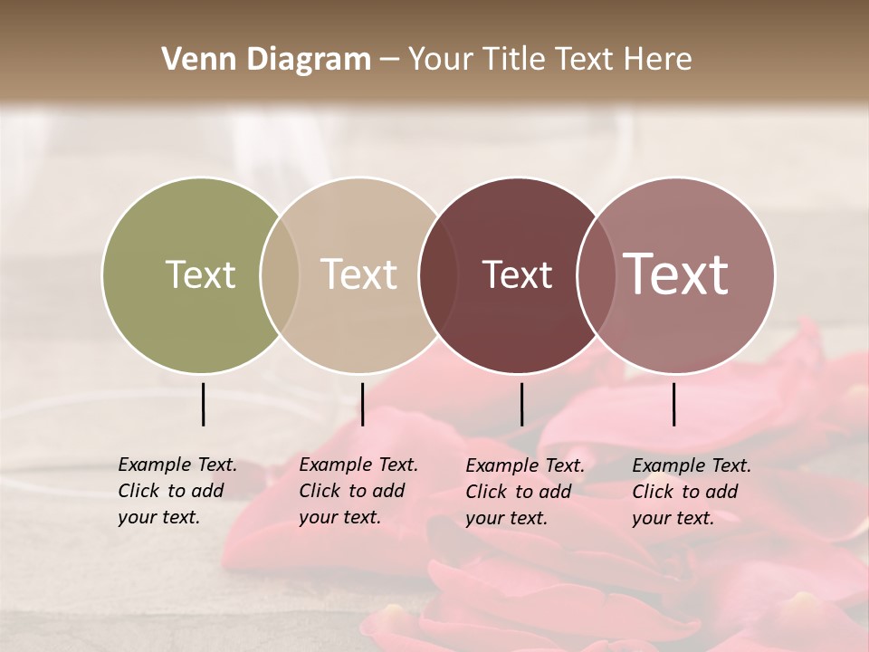 Seasonal Romance Decoration PowerPoint Template