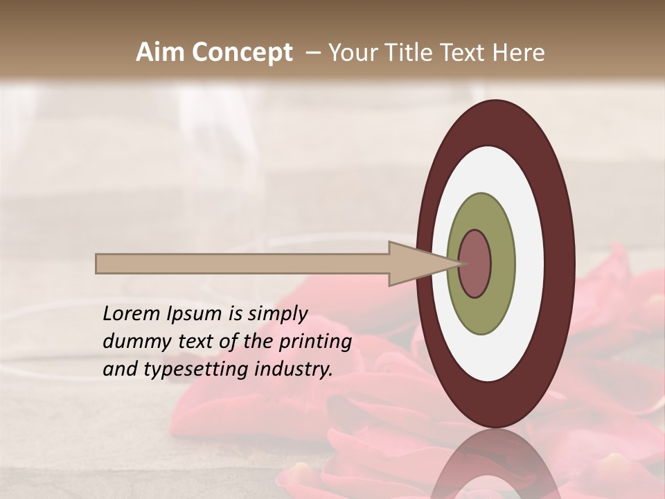 Seasonal Romance Decoration PowerPoint Template