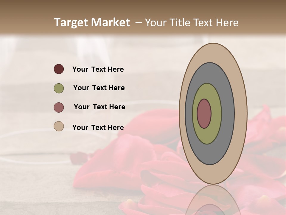 Seasonal Romance Decoration PowerPoint Template