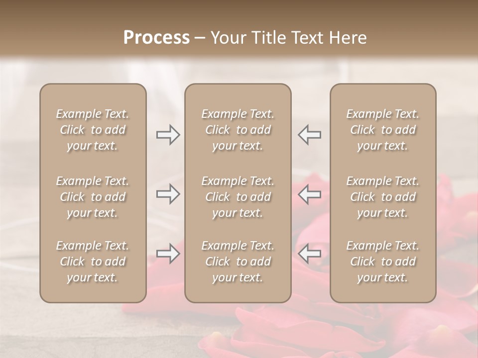 Seasonal Romance Decoration PowerPoint Template