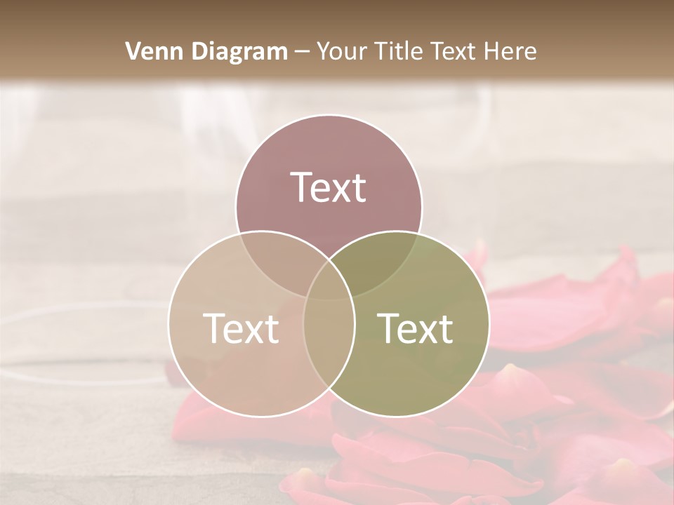 Seasonal Romance Decoration PowerPoint Template