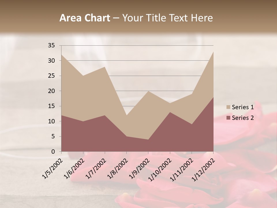 Seasonal Romance Decoration PowerPoint Template