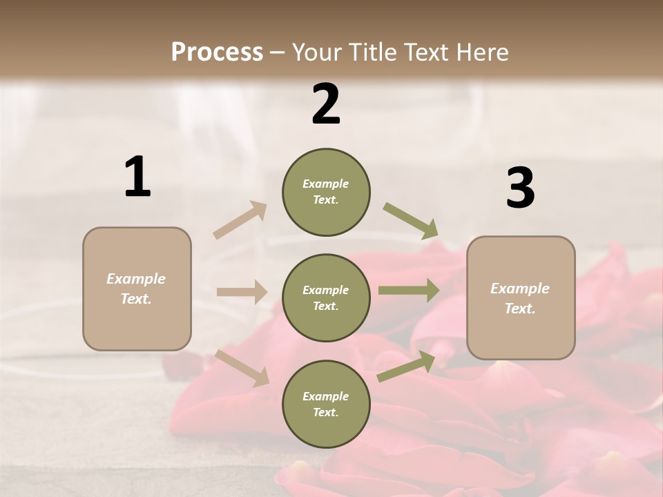 Seasonal Romance Decoration PowerPoint Template