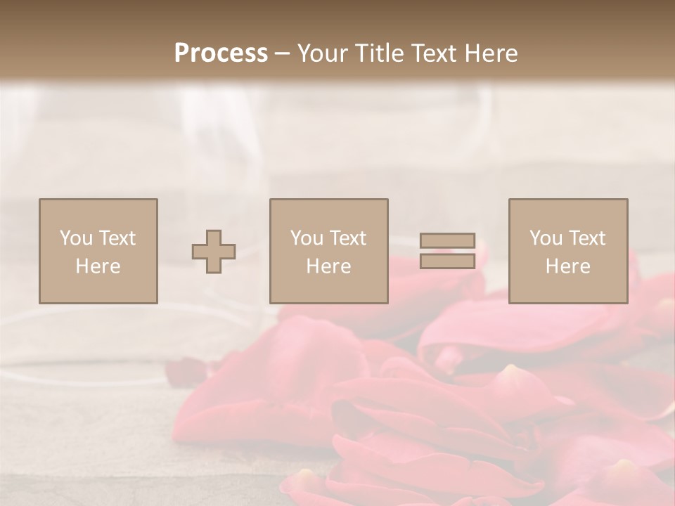 Seasonal Romance Decoration PowerPoint Template