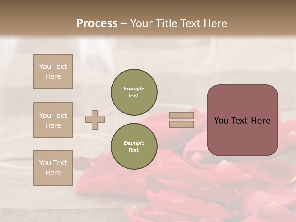 Seasonal Romance Decoration PowerPoint Template