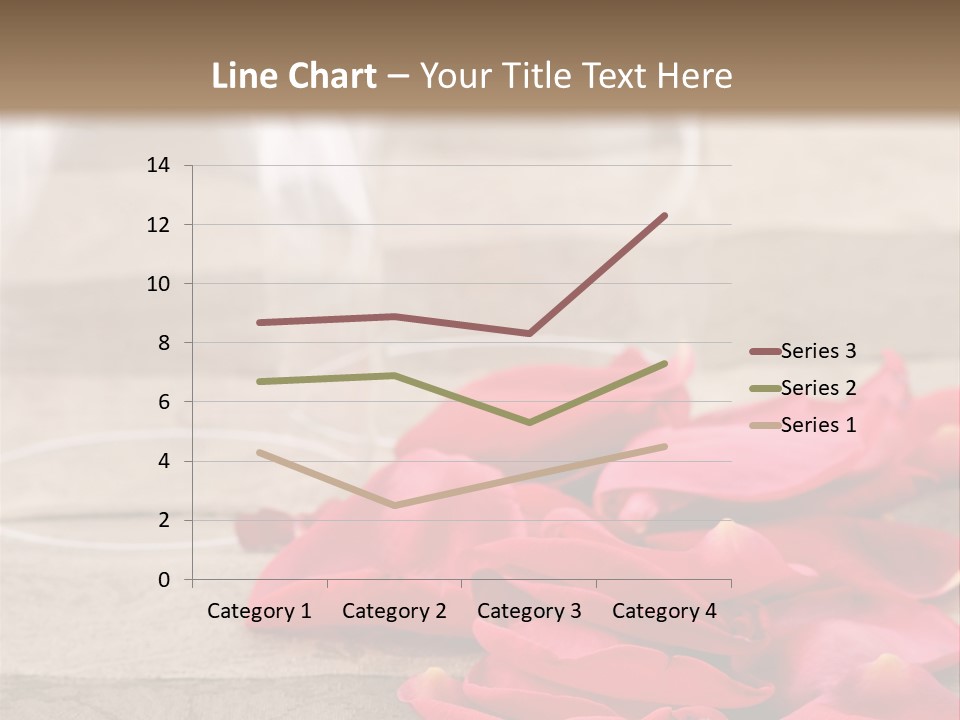 Seasonal Romance Decoration PowerPoint Template