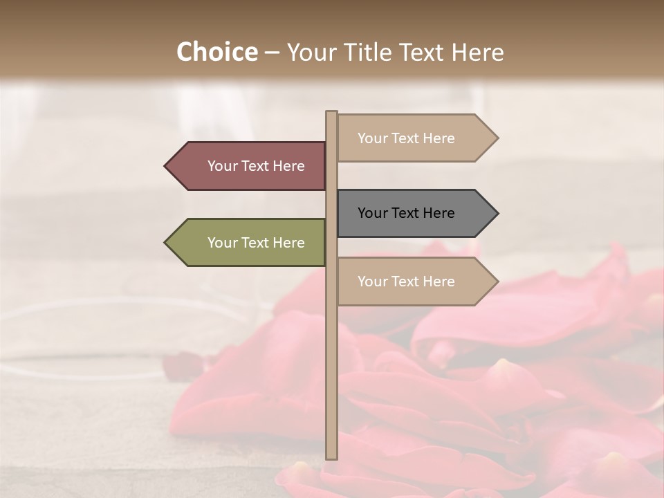 Seasonal Romance Decoration PowerPoint Template