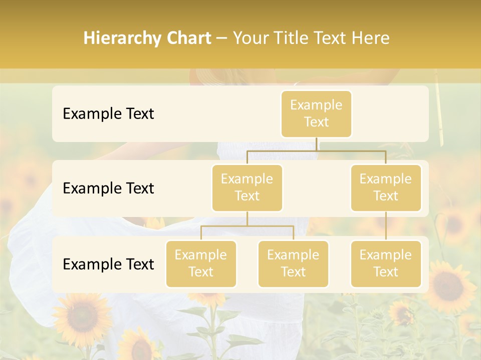 Girl Season Portrait PowerPoint Template