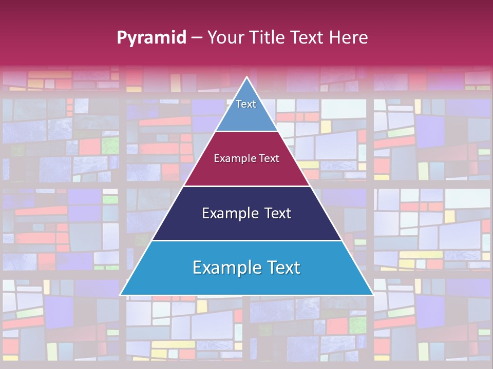 Stained Glass Window Patterns PowerPoint Template