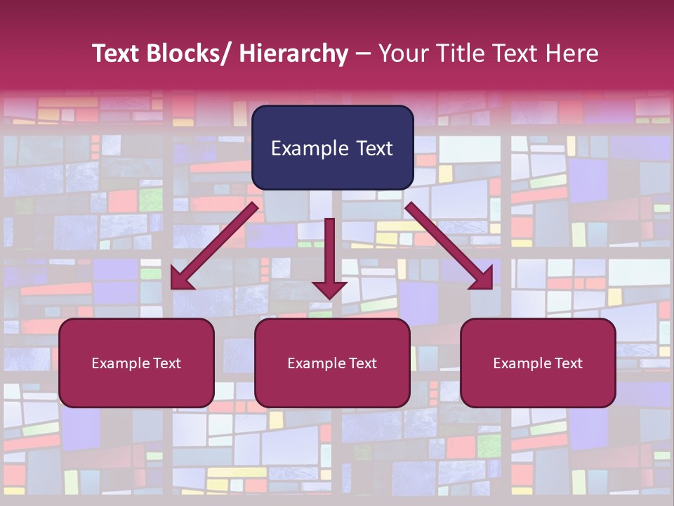 Stained Glass Window Patterns PowerPoint Template