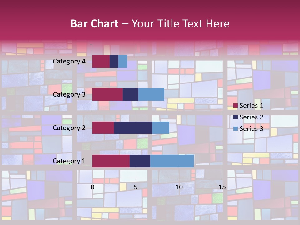 Stained Glass Window Patterns PowerPoint Template