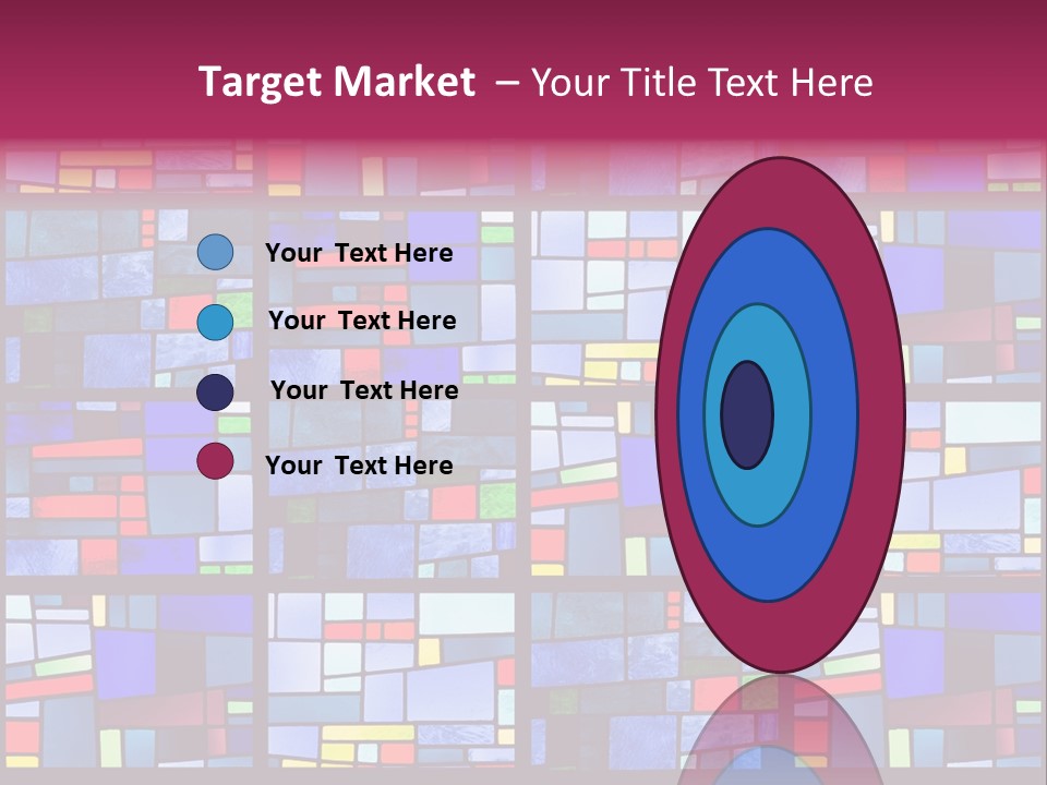 Stained Glass Window Patterns PowerPoint Template