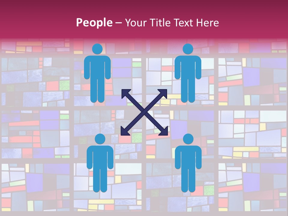 Stained Glass Window Patterns PowerPoint Template
