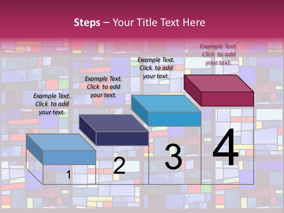 Stained Glass Window Patterns PowerPoint Template