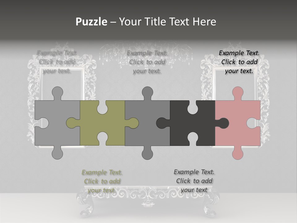 Baroque Furniture PowerPoint Template