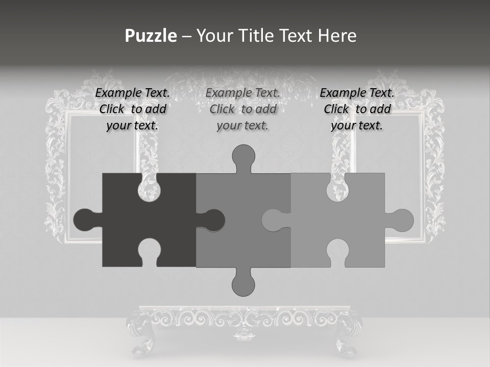 Baroque Furniture PowerPoint Template