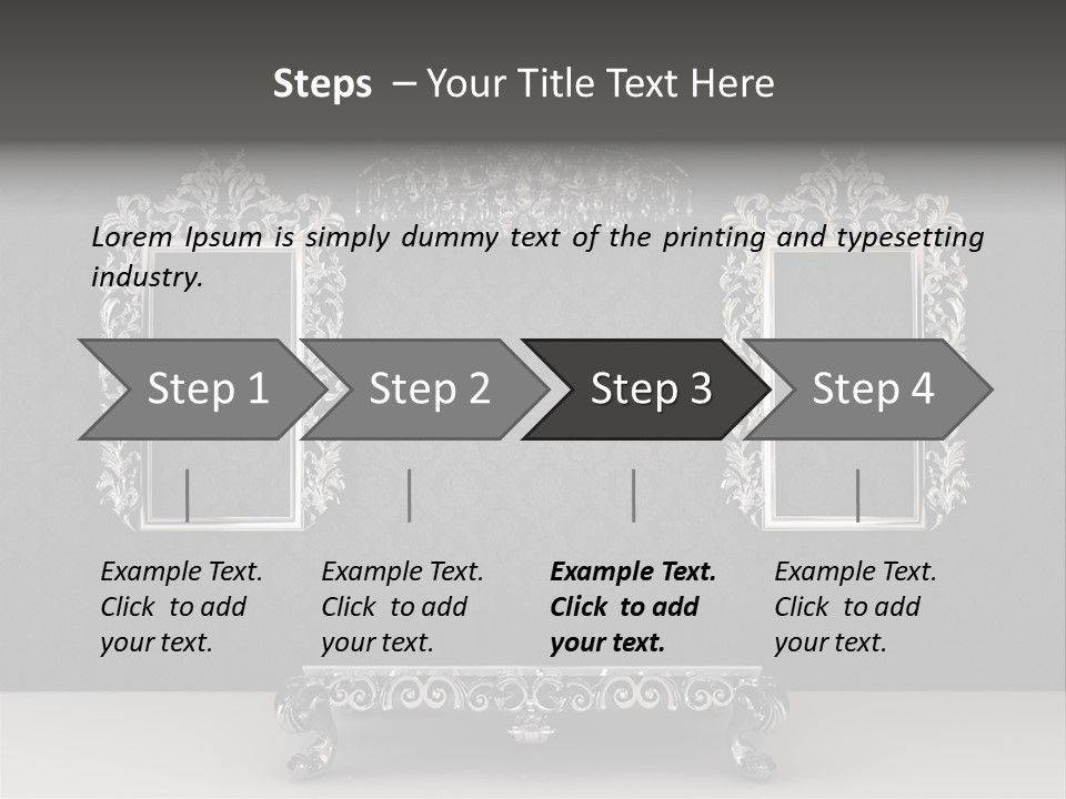 Baroque Furniture PowerPoint Template