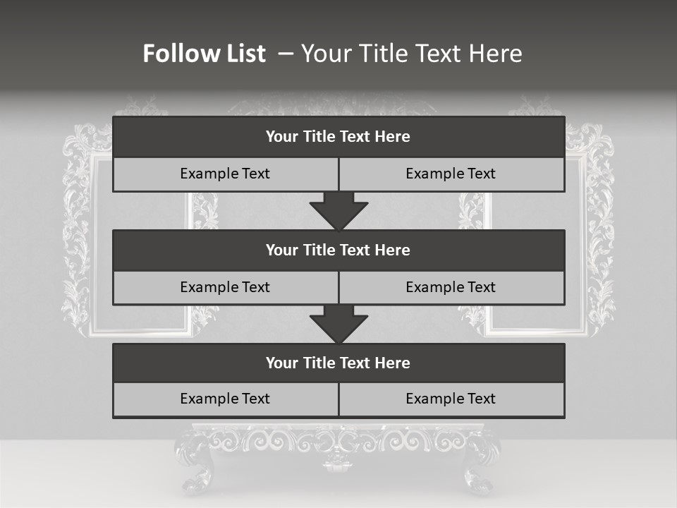 Baroque Furniture PowerPoint Template