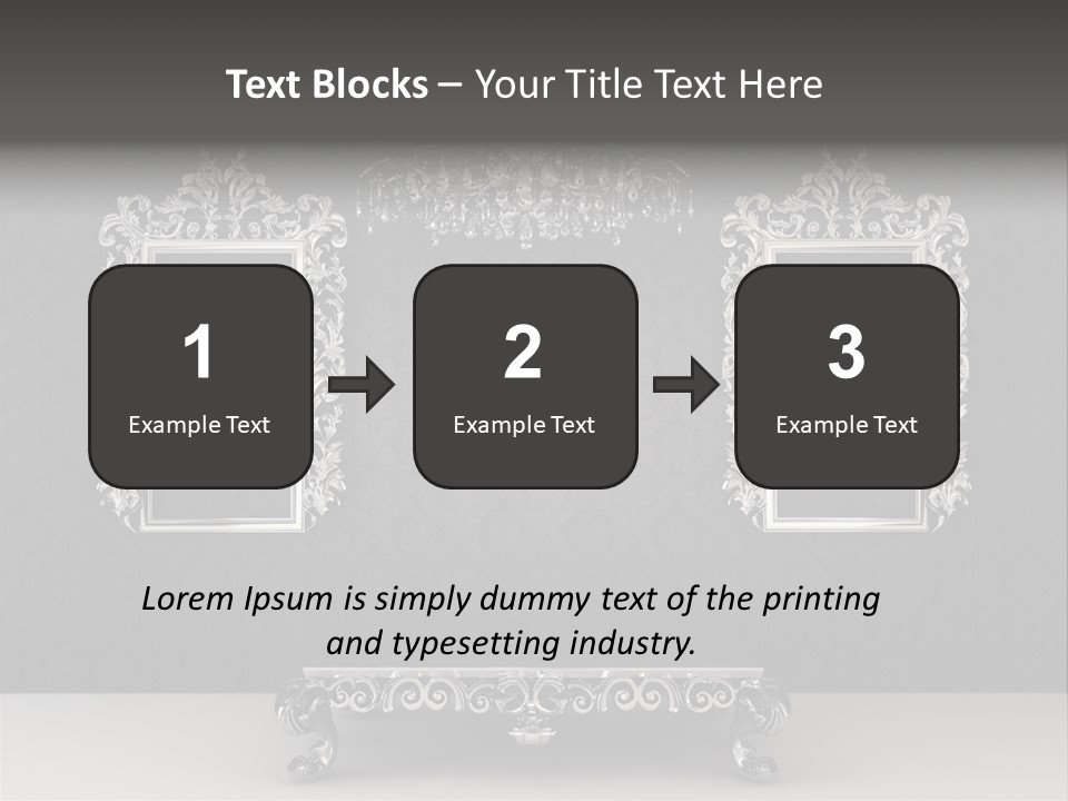 Baroque Furniture PowerPoint Template