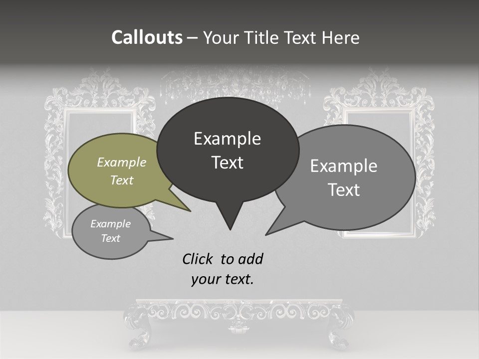 Baroque Furniture PowerPoint Template