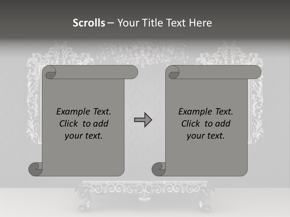Baroque Furniture PowerPoint Template