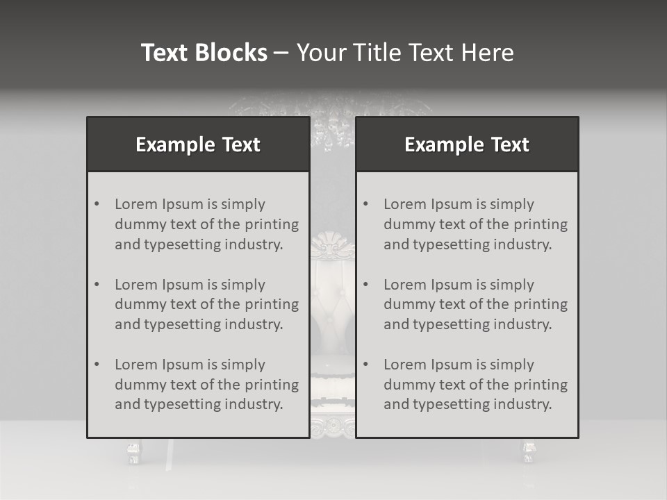 Chandelier PowerPoint Template