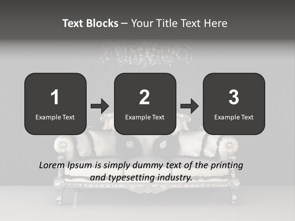 Chandelier PowerPoint Template