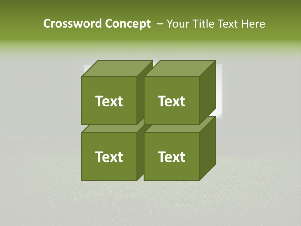 Night Grass PowerPoint Template