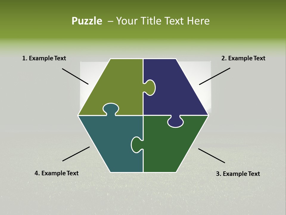 Night Grass PowerPoint Template