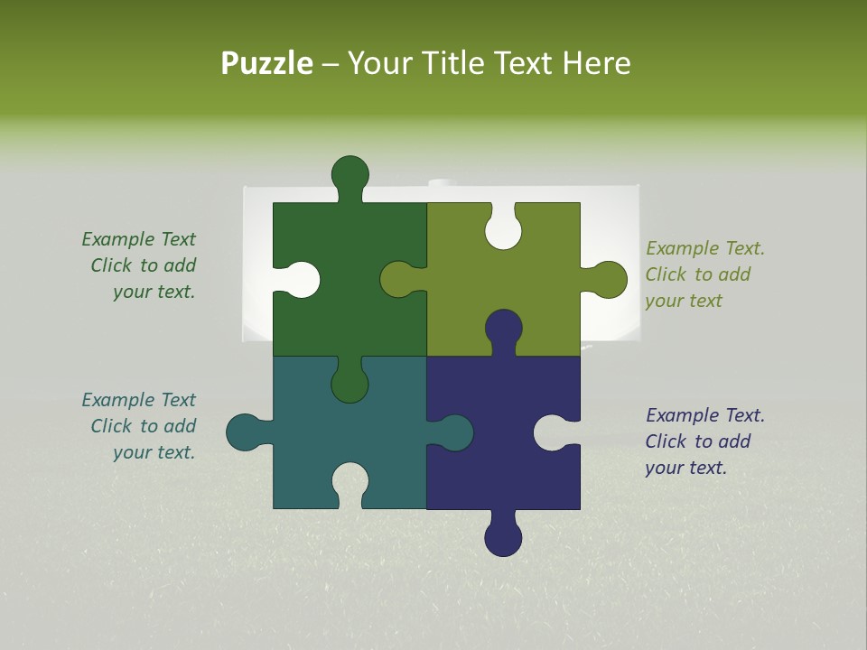 Night Grass PowerPoint Template