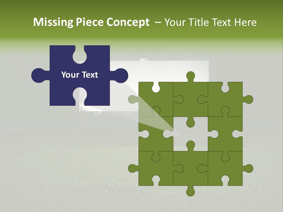 Night Grass PowerPoint Template