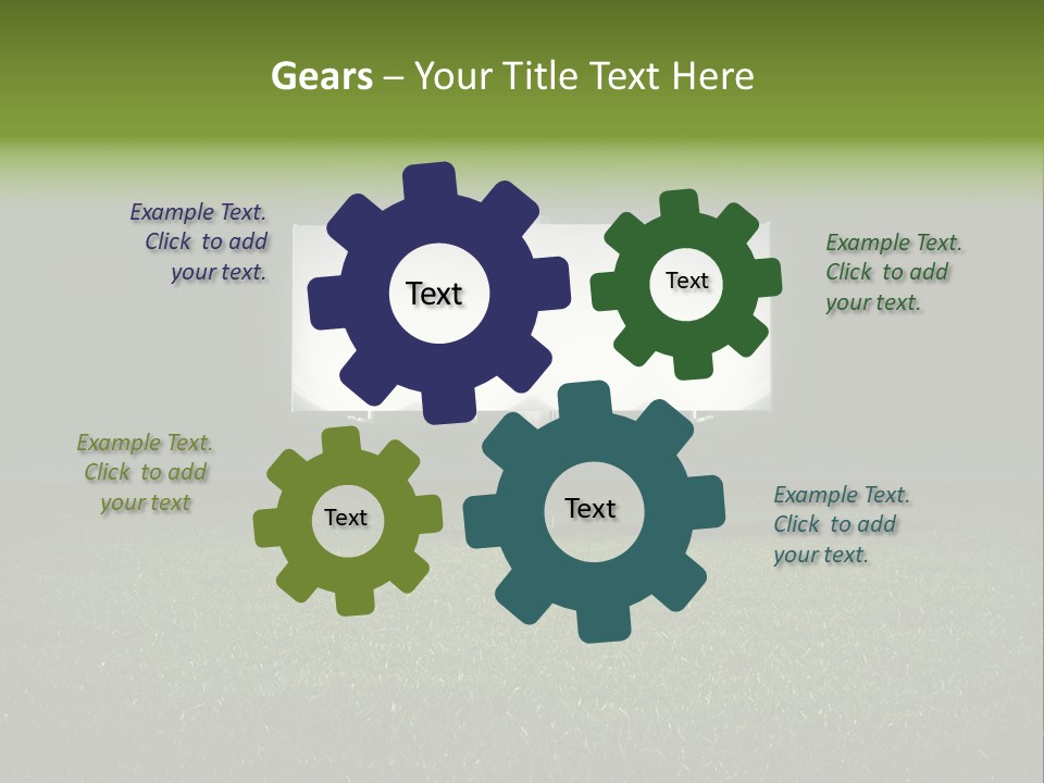 Night Grass PowerPoint Template