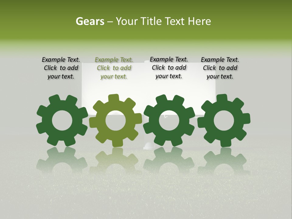 Night Grass PowerPoint Template