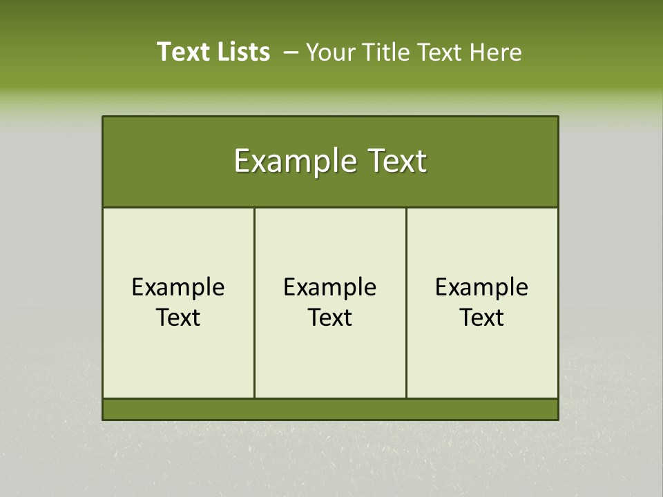 Night Grass PowerPoint Template