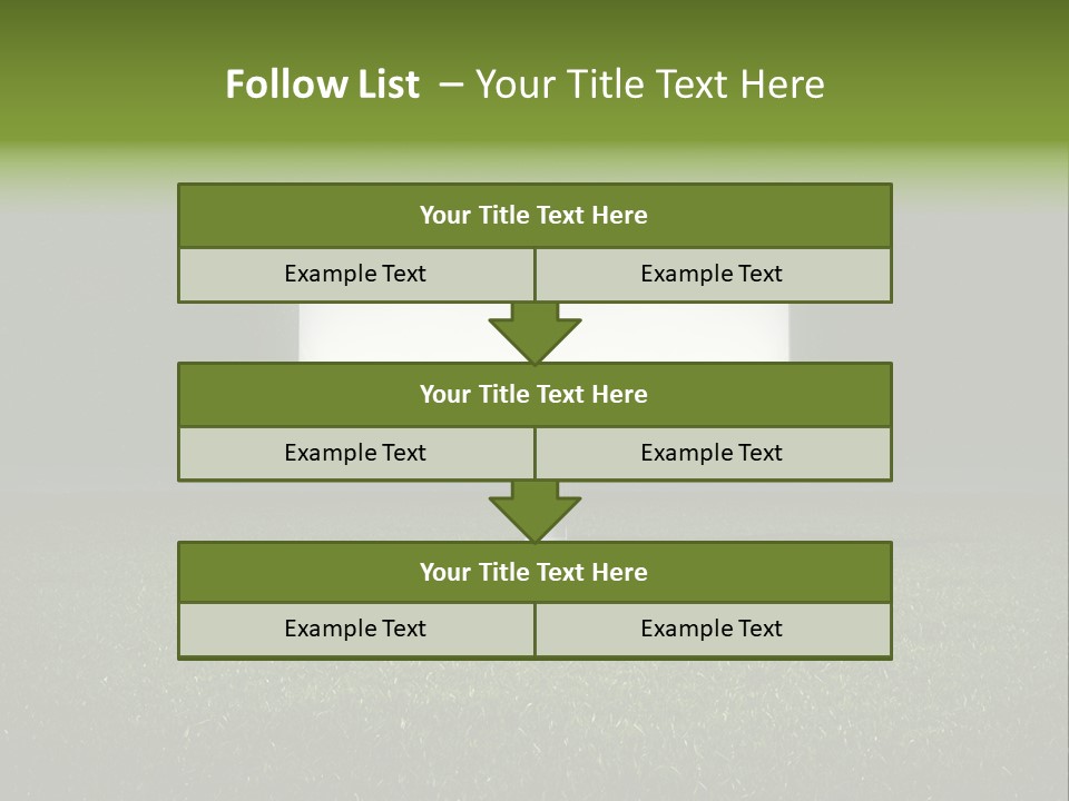 Night Grass PowerPoint Template