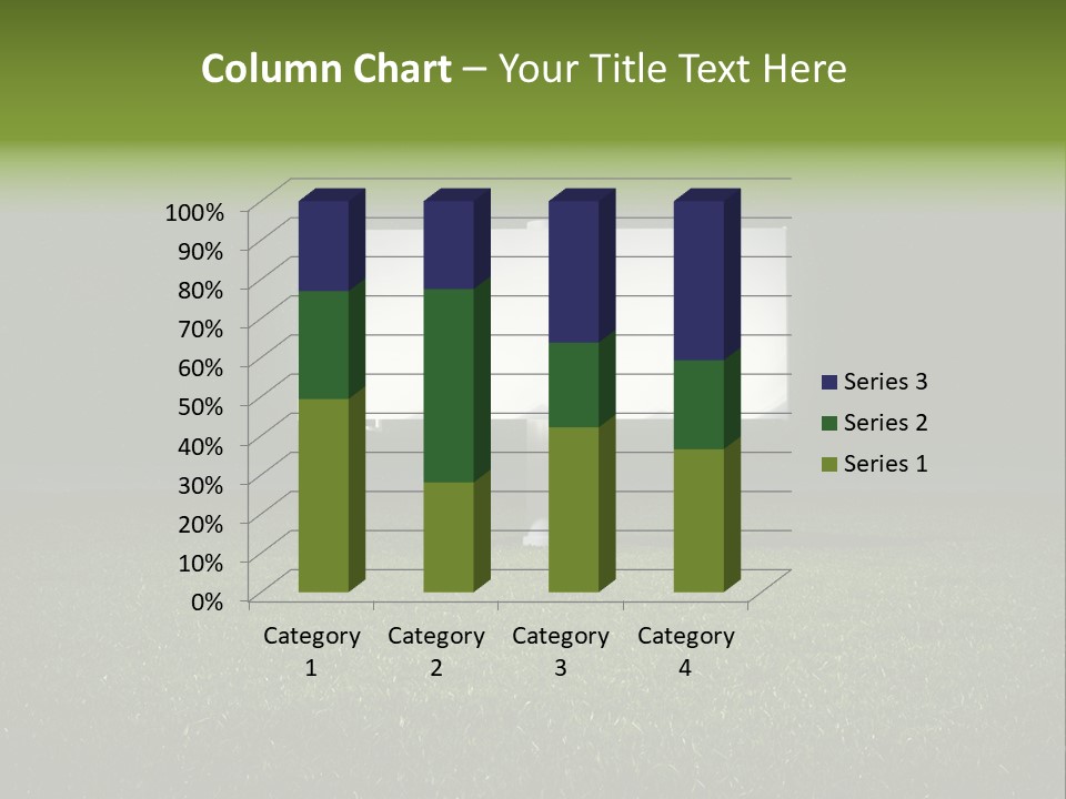 Night Grass PowerPoint Template