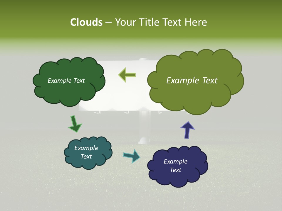 Night Grass PowerPoint Template