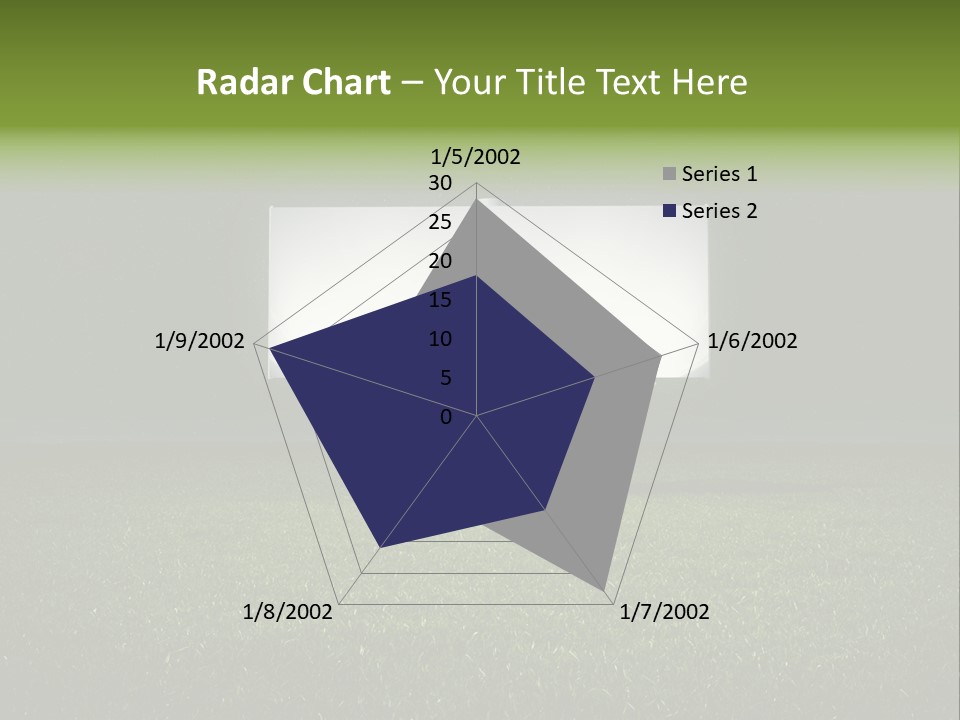 Night Grass PowerPoint Template