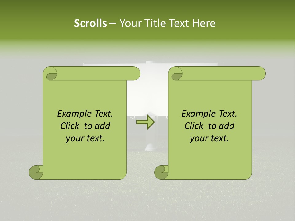 Night Grass PowerPoint Template