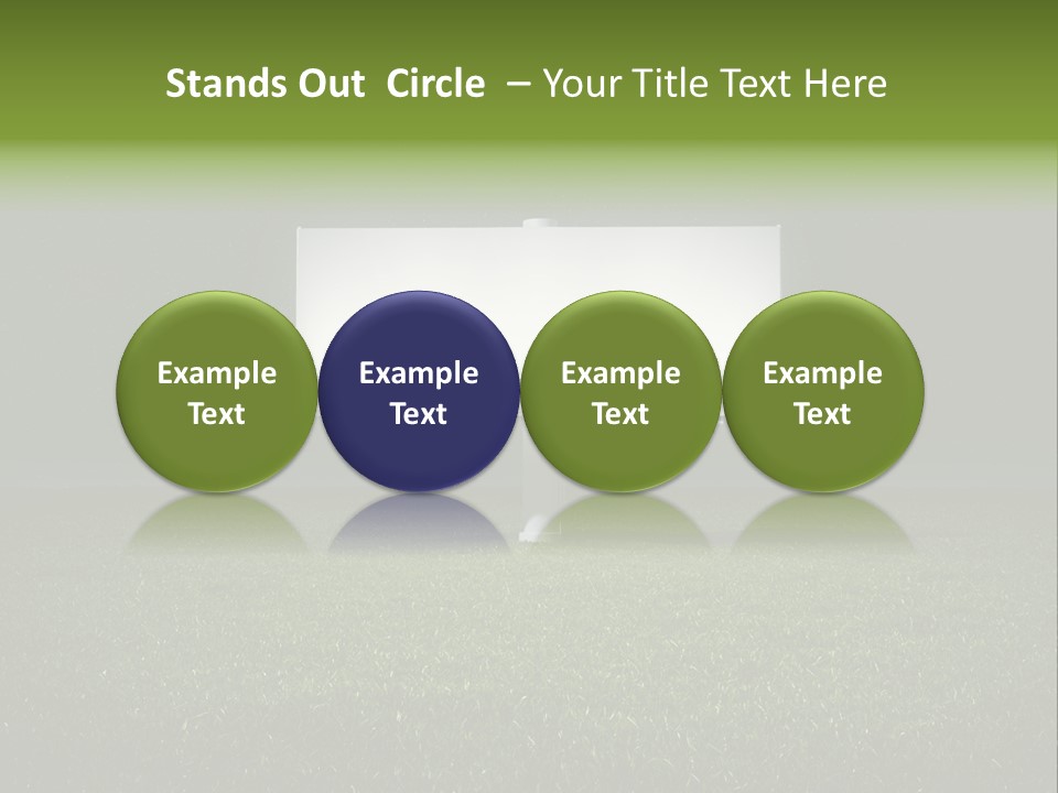 Night Grass PowerPoint Template