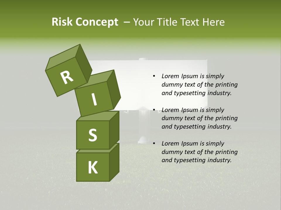 Night Grass PowerPoint Template