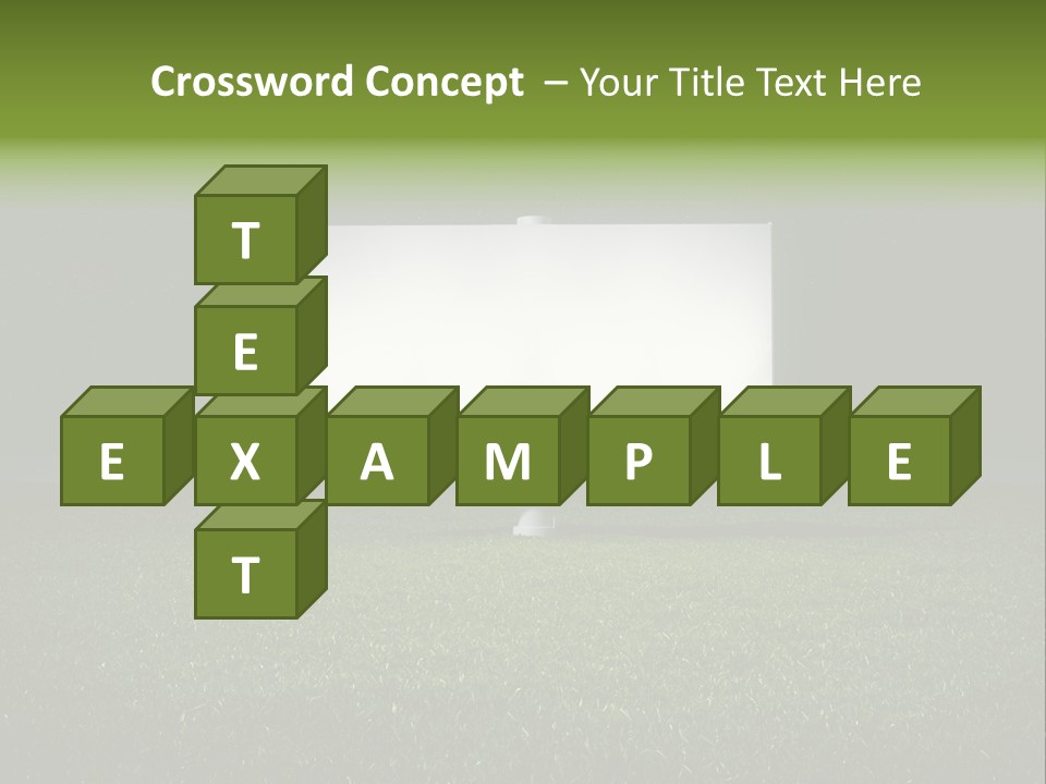 Night Grass PowerPoint Template