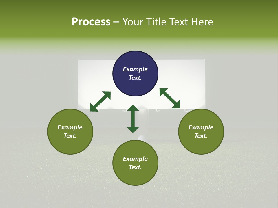 Night Grass PowerPoint Template