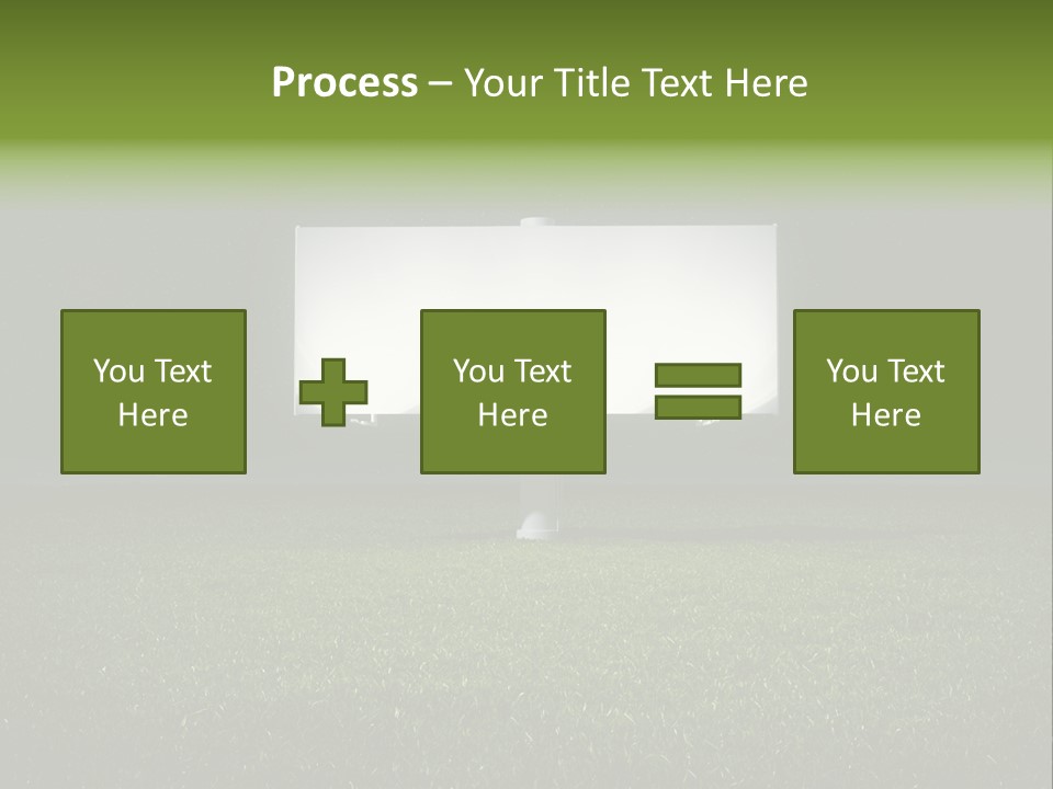 Night Grass PowerPoint Template
