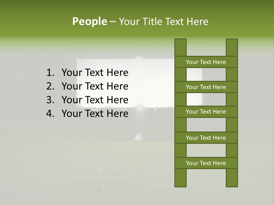 Night Grass PowerPoint Template