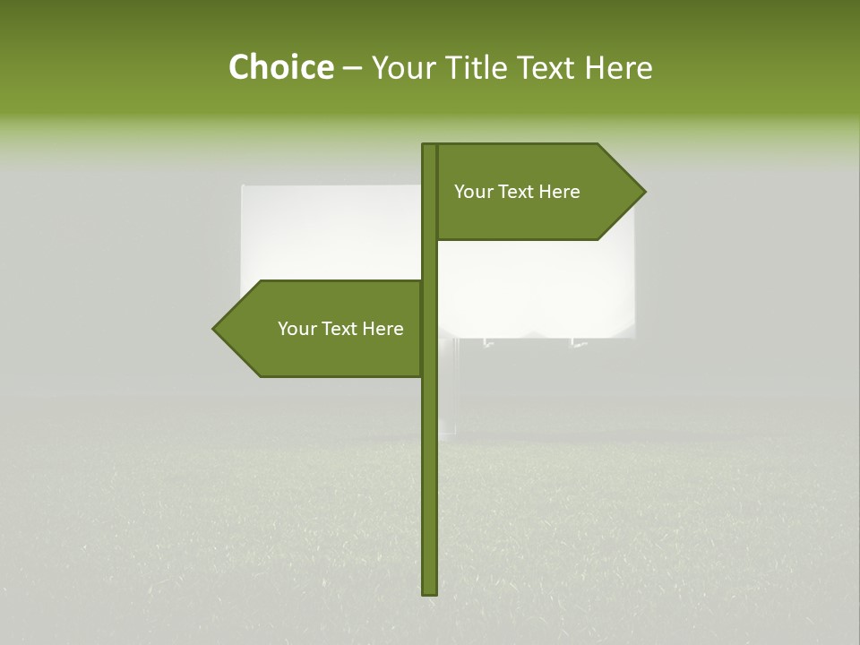 Night Grass PowerPoint Template